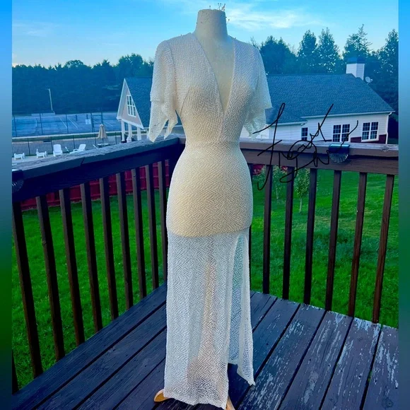 sample formal dress Long Formal Square Neckline Evening Dress main image 0